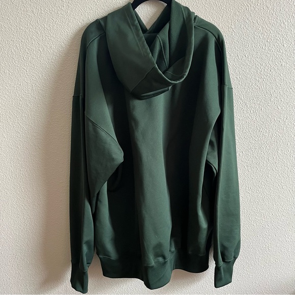 Vintage Majestic Oakland Athletics Dark Green Hoodie XL - Picture 5 of 6